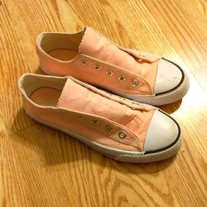 Pink Low Top Shoes